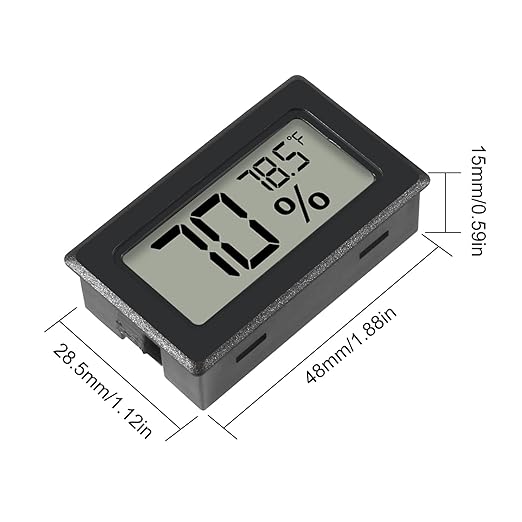 6 Pack Mini Hygrometer Indoor Humidity Meter Hygrometer Thermometers ，Humidity - Image 2
