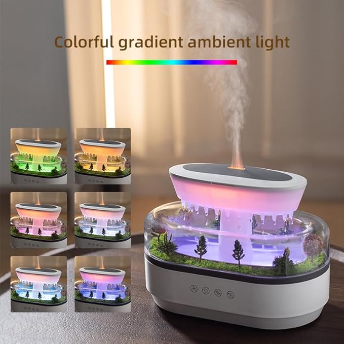 Upgrade Raindrop Humidifier Essential Oil Diffuser - Image 3