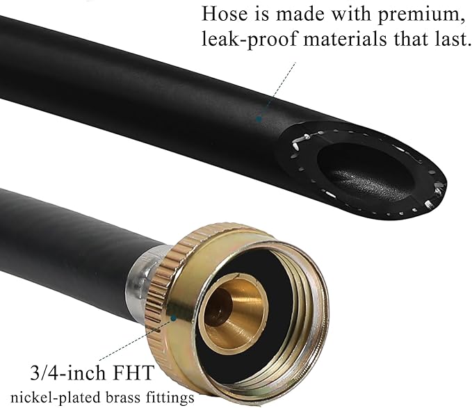 Dehumidifier Hose, ¾ Inch FHT Connection, No Kink - Image 5