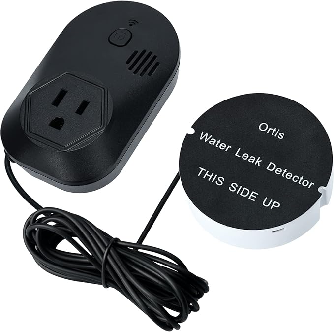 Water Alarm Leak Detector, Ortis Leak Detector Alarm, 95 DB, Prevent Serious by SafeEfficientToolSwitches