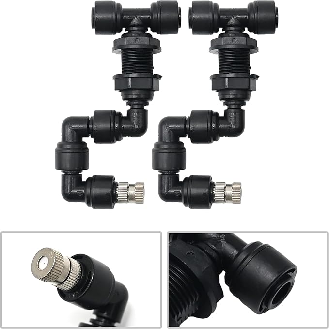 Reptile Misting Spray Nozzle for Rainforest Tank Pet Cooling Adjustable Reptile - Image 4