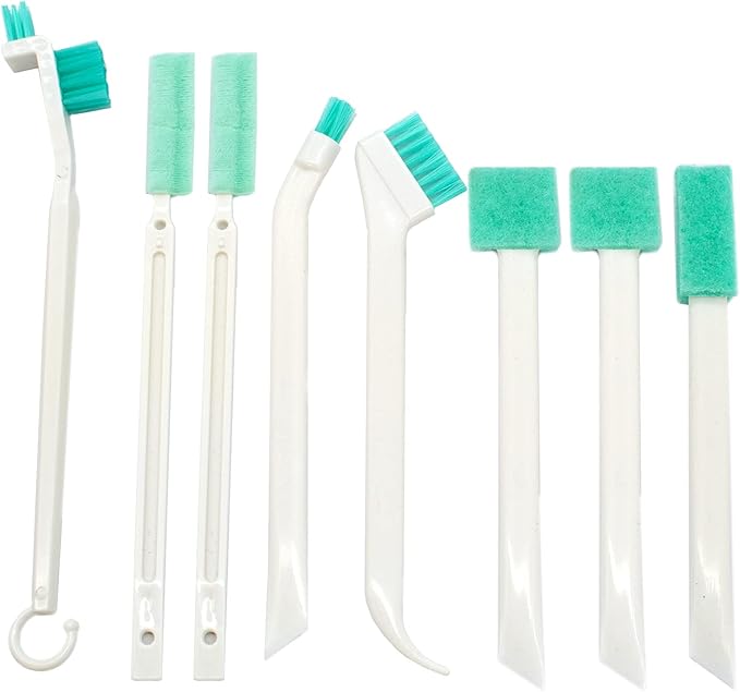 8Pcs Small Cleaning Brush for Household Use, Bottle Brush Cleaner, Scrub by LIOUCBD