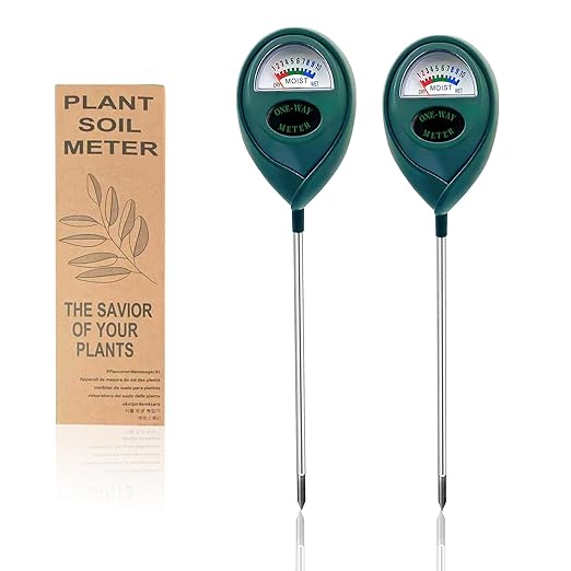 2 Pcs Green Soil Moisture Meter, Plant Water Meter, Moisture Meter by Unknown