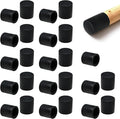 25 Pcs 5/8" Round Chair Leg Tips Caps, Silicone Rubber Furniture Leg Floor by BOPOREAE