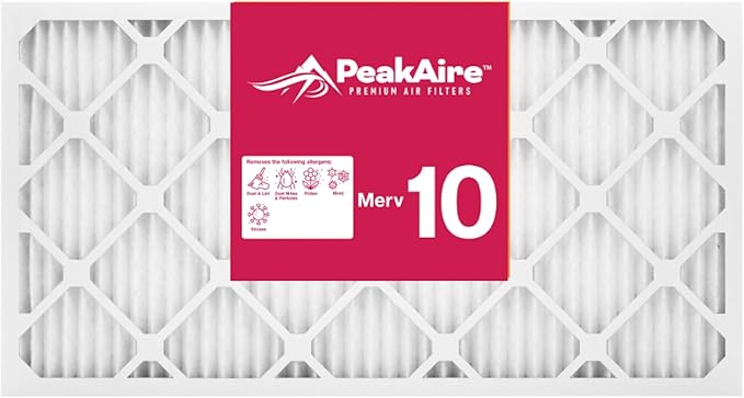 Merv 10 Standard 16" x 30" x 1" Air Filter by PeakaireFIlters