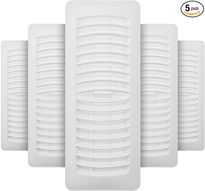 Imperial RG1458 Louvered Plastic Floor Register, 4 x12-Inch by Imperial