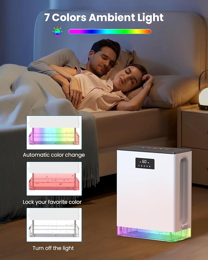 BIZEWO Dehumidifier for Home, Queit Dehumidifiers for Bathroom, RV - Image 6