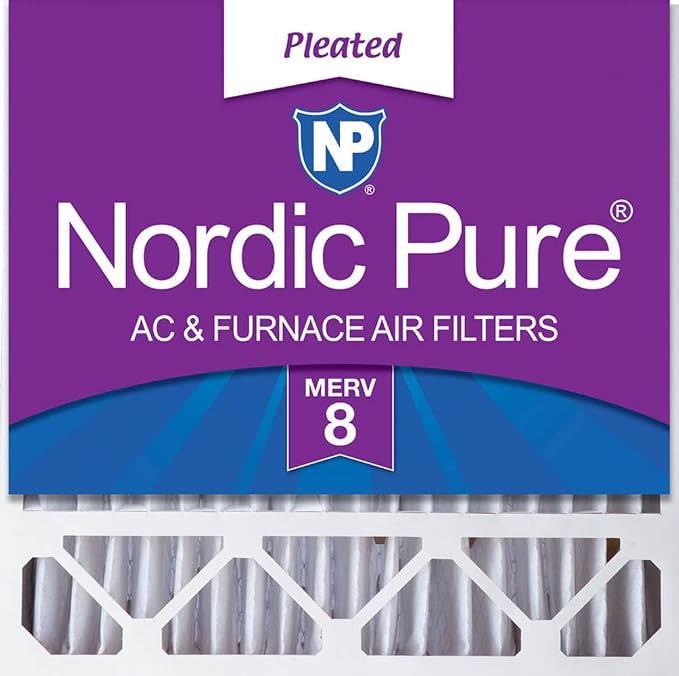 Nordic Pure 20x20x5 Honeywell/Lennox Replacement MERV 8 Air Filter 1 Pack | by NordicPure