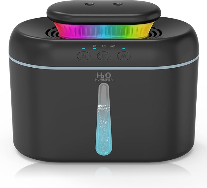 SZO Humidifiers for Bedroom, 2.5L Capacity, Auto Shut-Off, 16 dB Quiet by SZOLLC