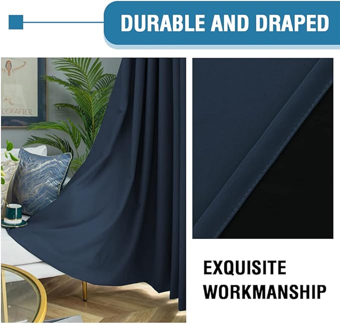 H.VERSAILTEX 100% Blackout Curtains - Image 7