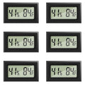 6 Pack Mini Digital Hygrometer Thermometer Small Indoor Temperature and by Rojuna
