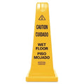 Rubbermaid Commercial Products Heavy-Duty Multilingual Caution/Warning Wet by RubbermaidCommercialProducts