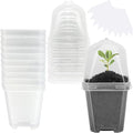 EBaokuup 10PCS Clear Plant Nursery Pots by EBaokuup