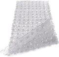 WELTRXE Non Slip Bathtub Mat 35 x 16 Inches Pebbles Shower Mats by WELTRXE