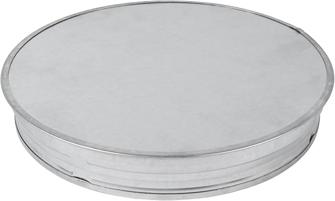 Repa Market 10 Inch Metal Tee Cap – Round Metal Duct Cap by RepaMarket