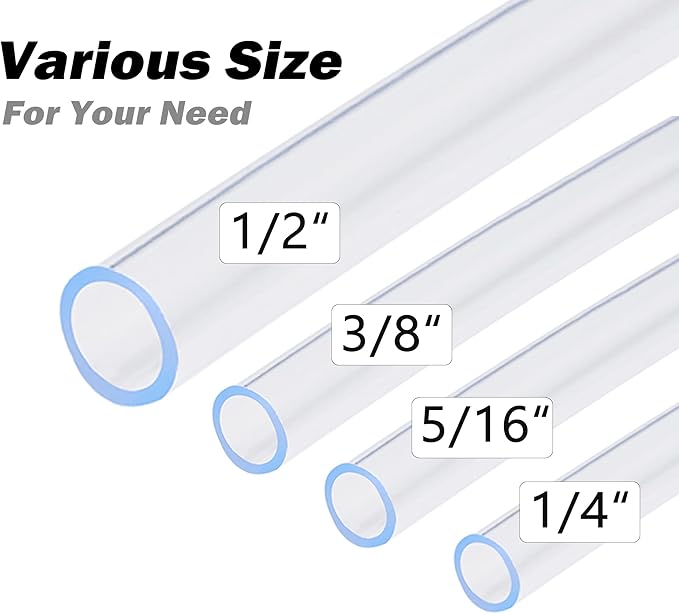 DAVCO 5/16" ID - 50 ft Clear Vinyl Tubing - Image 5