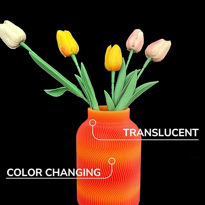 Polymaker Panchroma Gradient PLA Translucent Orange and Yellow 3D Printing - Image 3