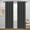 Easy-Going Blackout Curtains for Bedroom, Solid Thermal Insulated Grommet and by Easy-Going