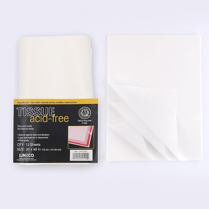 Lineco, Acid-Free Unbuffered Interleaving Tissue Paper - Image 4