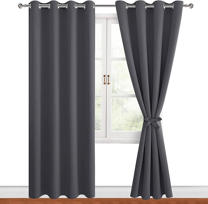 Hiasan Blackout Curtains for Bedroom, 52 x 96 Inches Long - Image 6