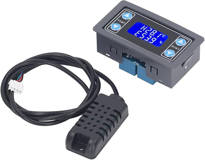 Temperature Humidity Controller Relay Output Digital Thermostat Humidistat - Image 7
