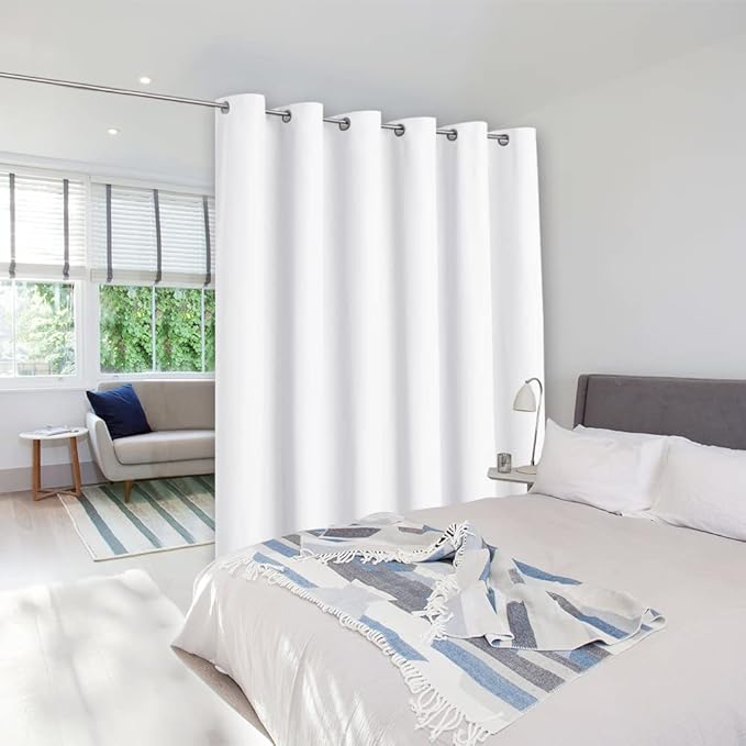 NICETOWN Lower Noise Room Dividers Curtains Screens Partitions, Room Divider by NICETOWN