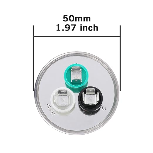VEXUNGA 30/5 uF 30+5 MFD 370VAC or 440VAC Dual Run Start Round A/C Capacitor - Image 3
