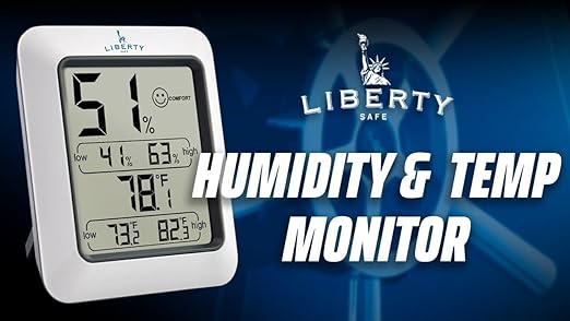 Liberty Safe Humidity and Temperature Monitor Hygrometer - Image 2