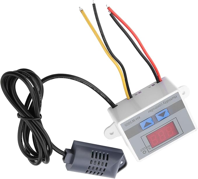 Digital Humidity Controller, 12V 24V 220V Humidistat Switch Sensor, LCD - Image 9
