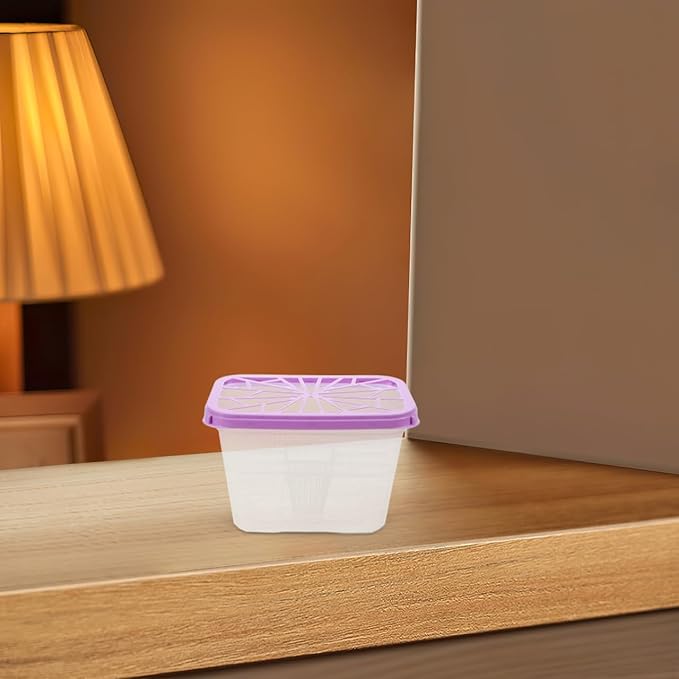 Amosfun 4pcs Moisture Absorbing Box Reusable Plastic Container - Image 6