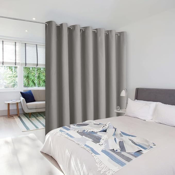 NICETOWN Ceiling Curtains, Room Divider Curtain Screen Partition, Vertical Blind by NICETOWN