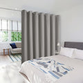 NICETOWN Silver Grey Room Separating Divider, Room Divider Curtain Screen by NICETOWN