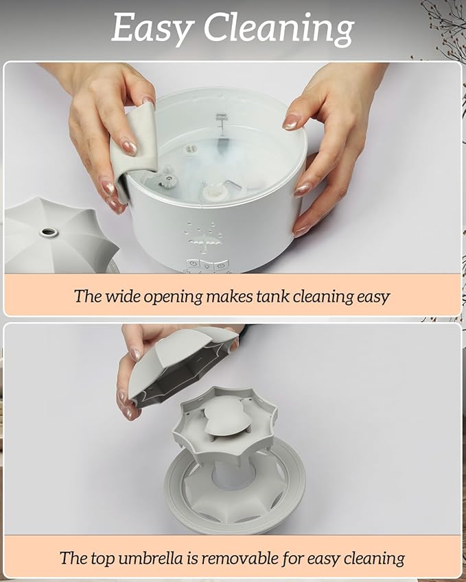 Aesthetic 2-in-1 Humidifier Oil Diffuser - Image 8