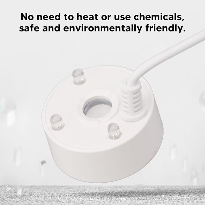 Ultrasonic Mist Maker Fogger, Water Fountain Pond Fog Machine Atomizer Air - Image 6