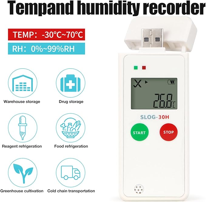 High Accuracy Temperature Humidity Data Logger - Image 4