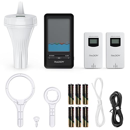 Raddy PT-3 Wi-Fi Pool Thermometer Floating Easy Read - Image 9