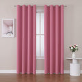 ChrisDowa Room Darkening Curtains 102 Inches Long 2 Panels Set by ChrisDowa