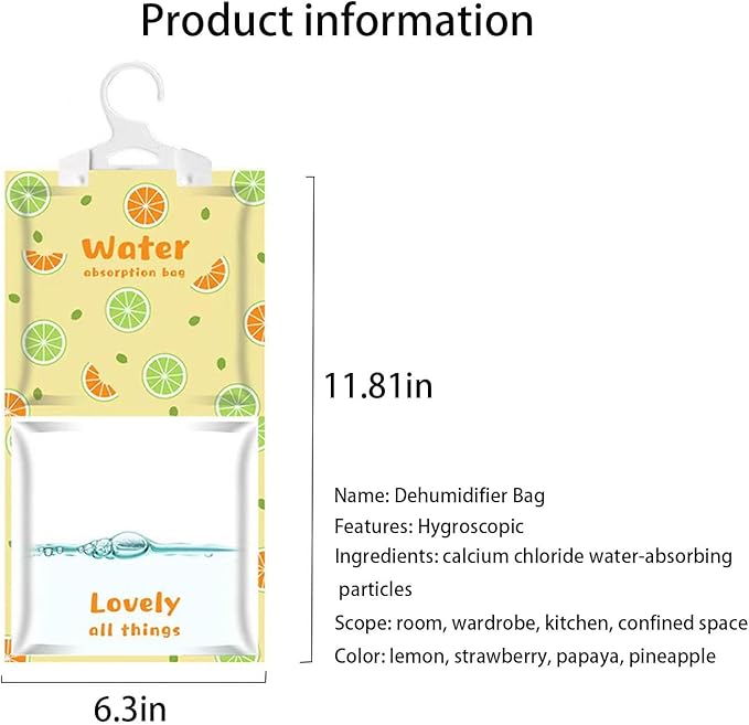 8 Pieces Dehumidifier Hanging Bags - Image 8
