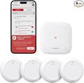 X-Sense Wi-Fi Water Leak Detector Kit, Smart Water Sensor Alarm by X-Sense