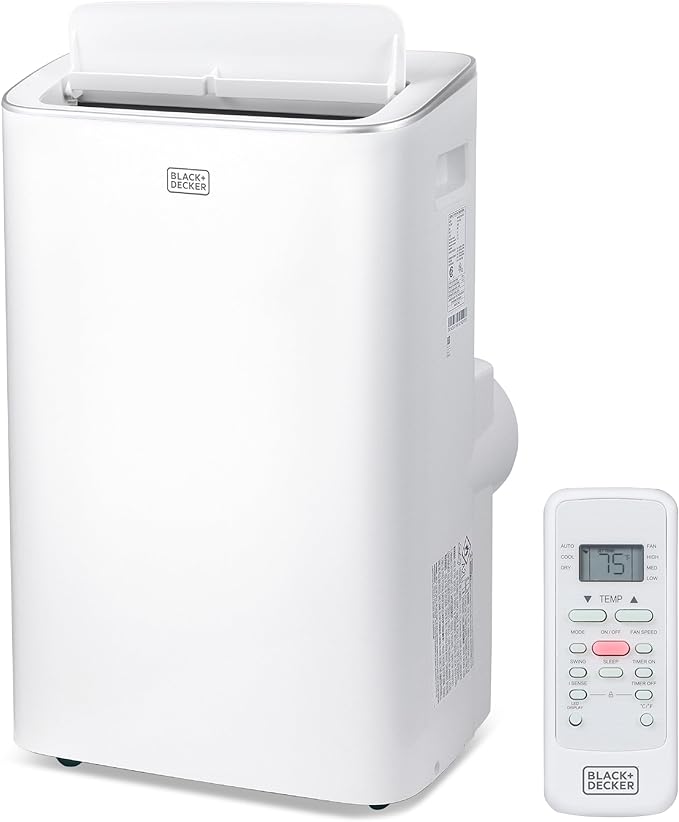 BLACK+DECKER Smart Portable Air Conditioner, 000 BTU, by BLACKDECKER