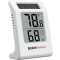 BaldrTherm 2.2'' Digital Thermometer and Hygrometer Meter, Solar-Powered Indoor by BaldrTherm