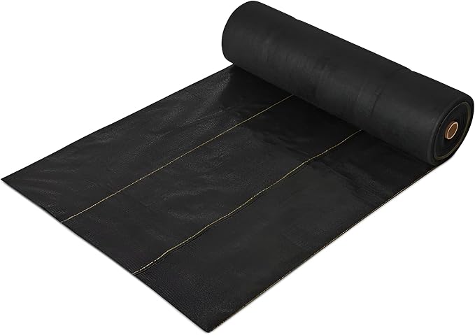 Dewitt Pro-5 Weed Barrier Fabric 5 oz, 3 x 250 Feet – Heavy-Duty Woven by DeWitt