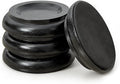 4 Pcs Solid Wood Upright Piano Caster Cups, Non-Slip & Anti-Noise by Unknown