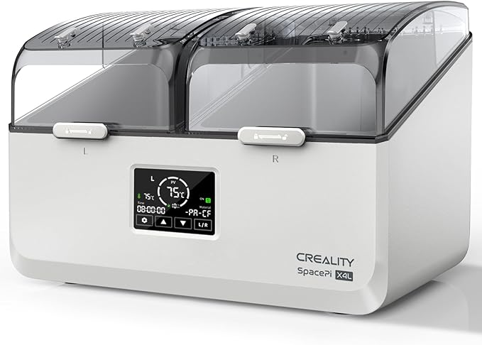 Creality Filament Dryer 4 Spools, SpacePi X4L Filament Storage Box: Dual by Creality