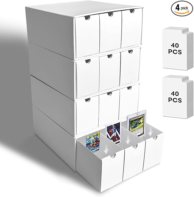 Trading Card Storage Box, Top Loaders Storage Box by Fageverld