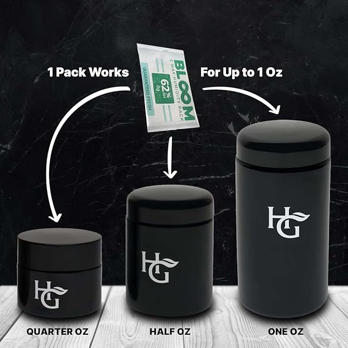 Bloom 62% Humidity Packs by Herb Guard - 8g Guaranteed to Keep Up to 1 Ounce - Image 5