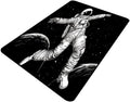 Floor Covering, Spacewalk Pattern Printing Moisture Barrier Area Rugs Fade by Snarena