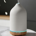 URPOWER 120ML Ceramic Essential Oil Diffuser Ultrasonic Aromatherapy Diffuser by URPOWER