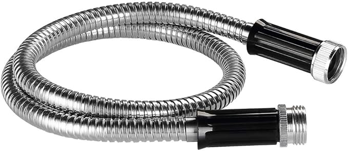 Beaulife Metal Short Garden Hose 3ft Connectors, Drainage Hose - Image 2
