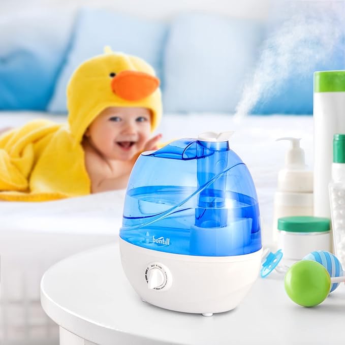 Cool Mist Humidifiers for Bedroom & Large Room Quiet Ultrasonic Air Humidifier - Image 3